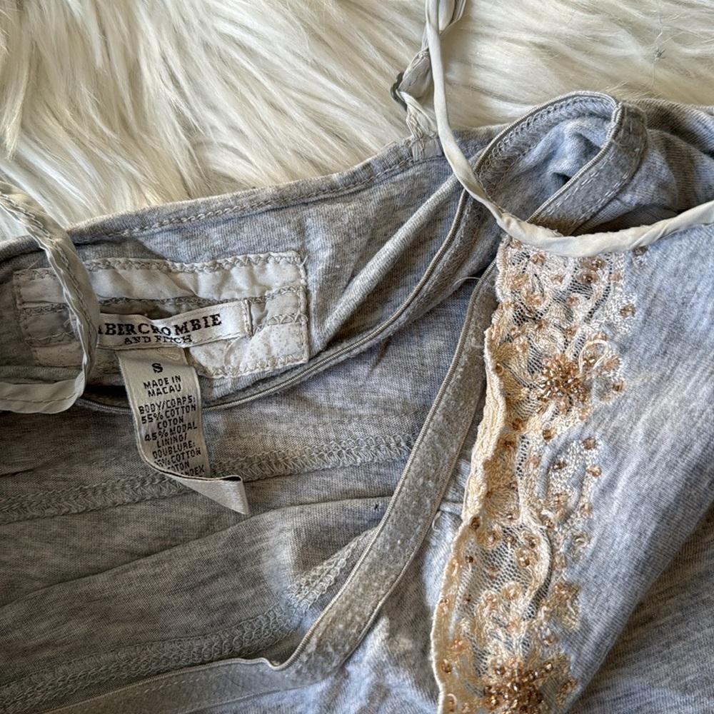 A B E R C R O M B I E & F I T C H Vintage Y2k Bea… - image 3